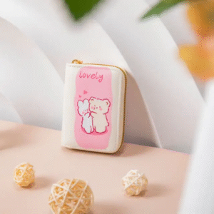 Pink Bear Mini Cute Purse